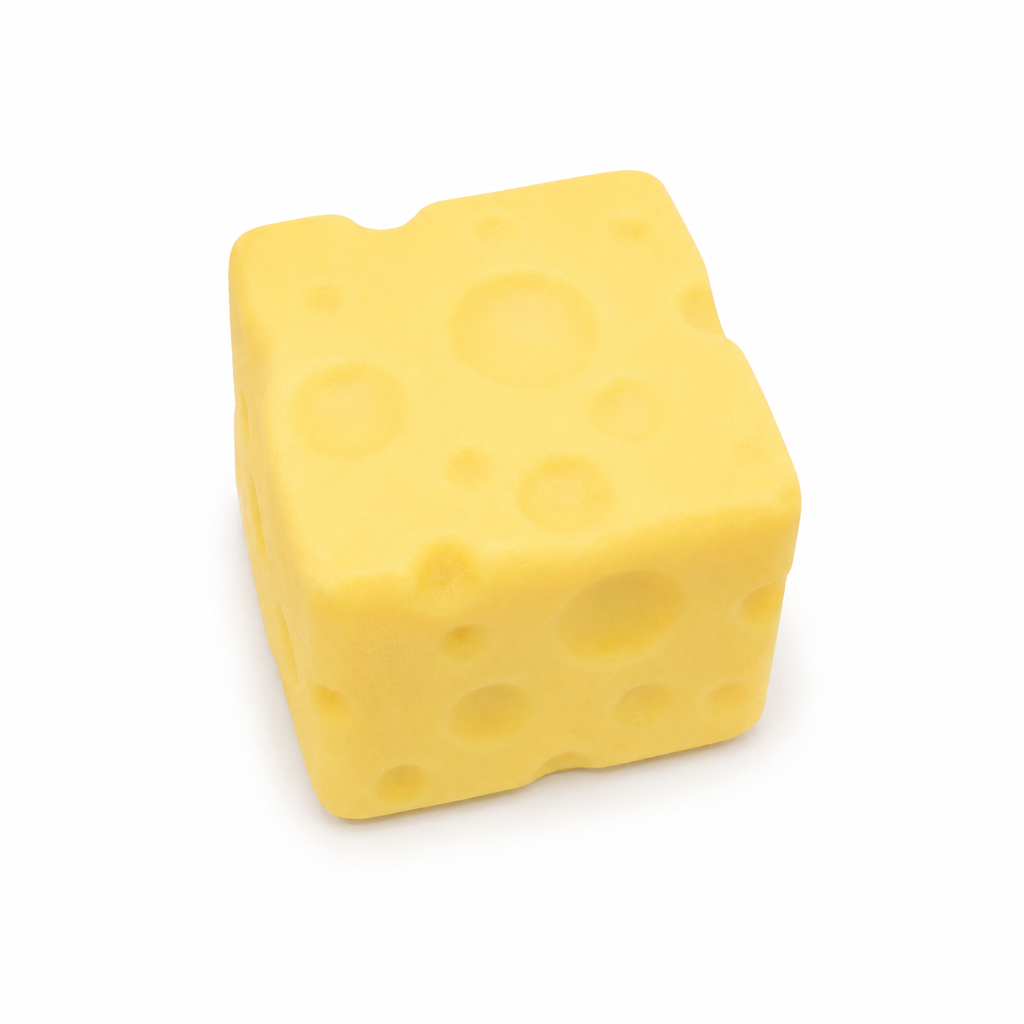Cheese Cube Squishy Squeeze Toy